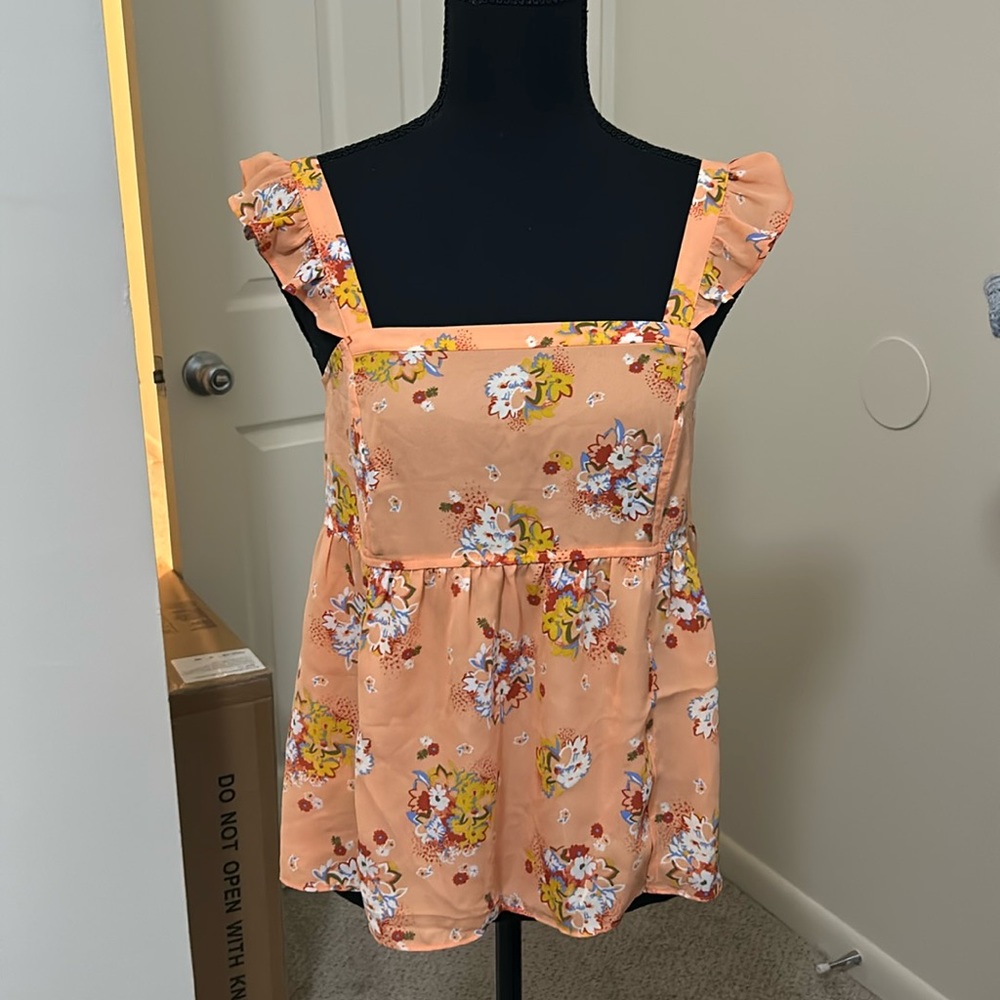 Loft babydoll top